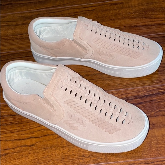 platform slide sneakers